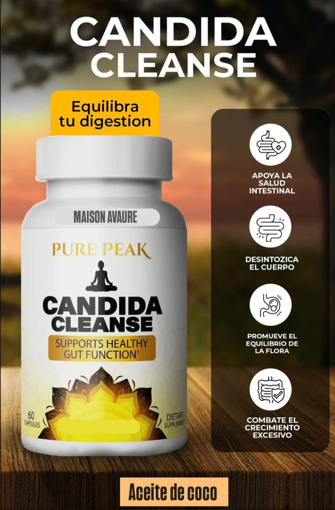 Cándida Cleanse | Fórmula Natural para la Salud Digestiva y Equilibrio Fúngico