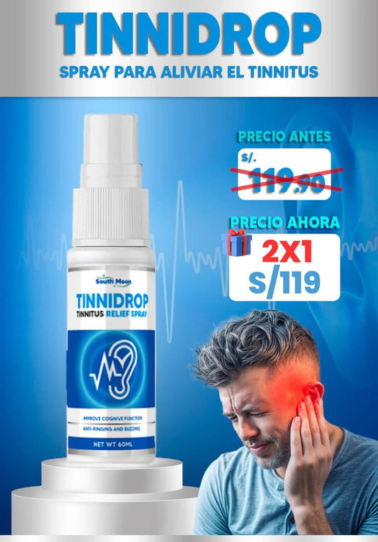 TINNIDROP - Spray Para Calmar el Tinnitus